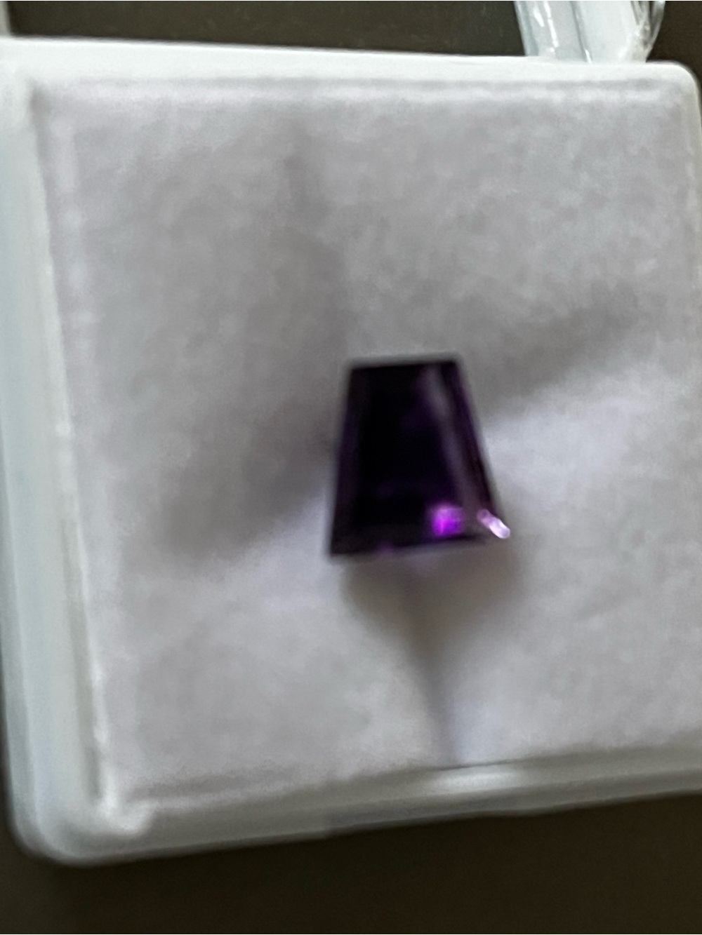 Faceted Purple Amethyst Loose Gem